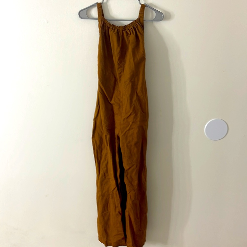 Women’s Brown Petal & Pup Jumpsuit